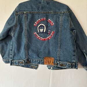 Eskimo Joe's French Toast Light Blue Denim Jacket Size 4T.